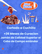 Sobre 80gr Jamón Gran Reserva  +36 meses | a cuchillo