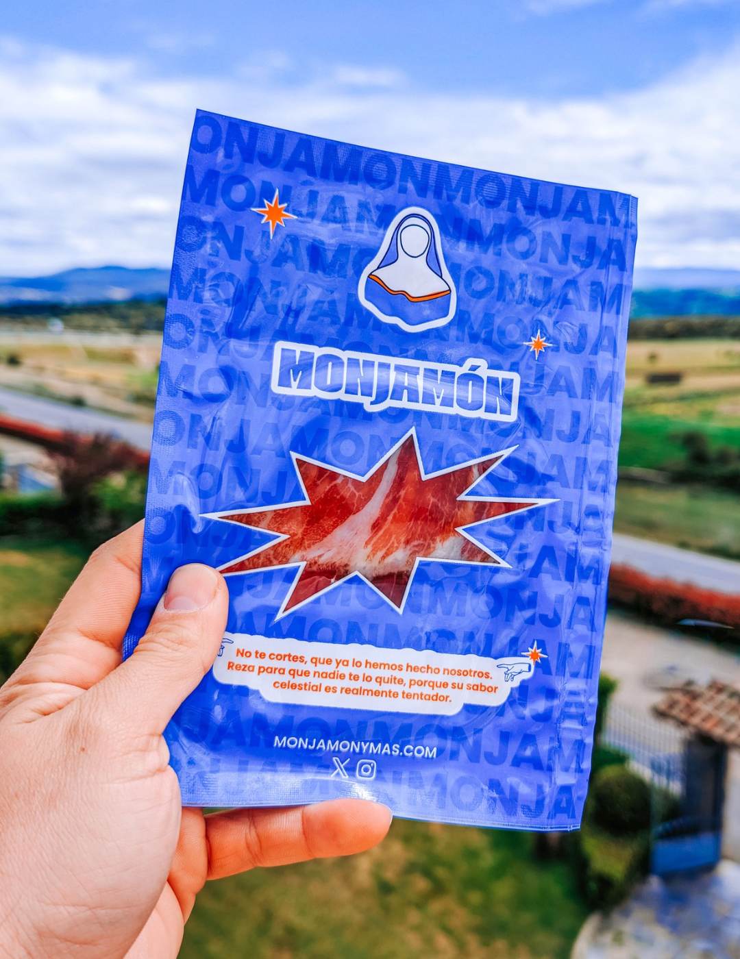 Sobre 80gr Jamón de Bellota 100% Ibérico +42 Meses |  a Cuchillo