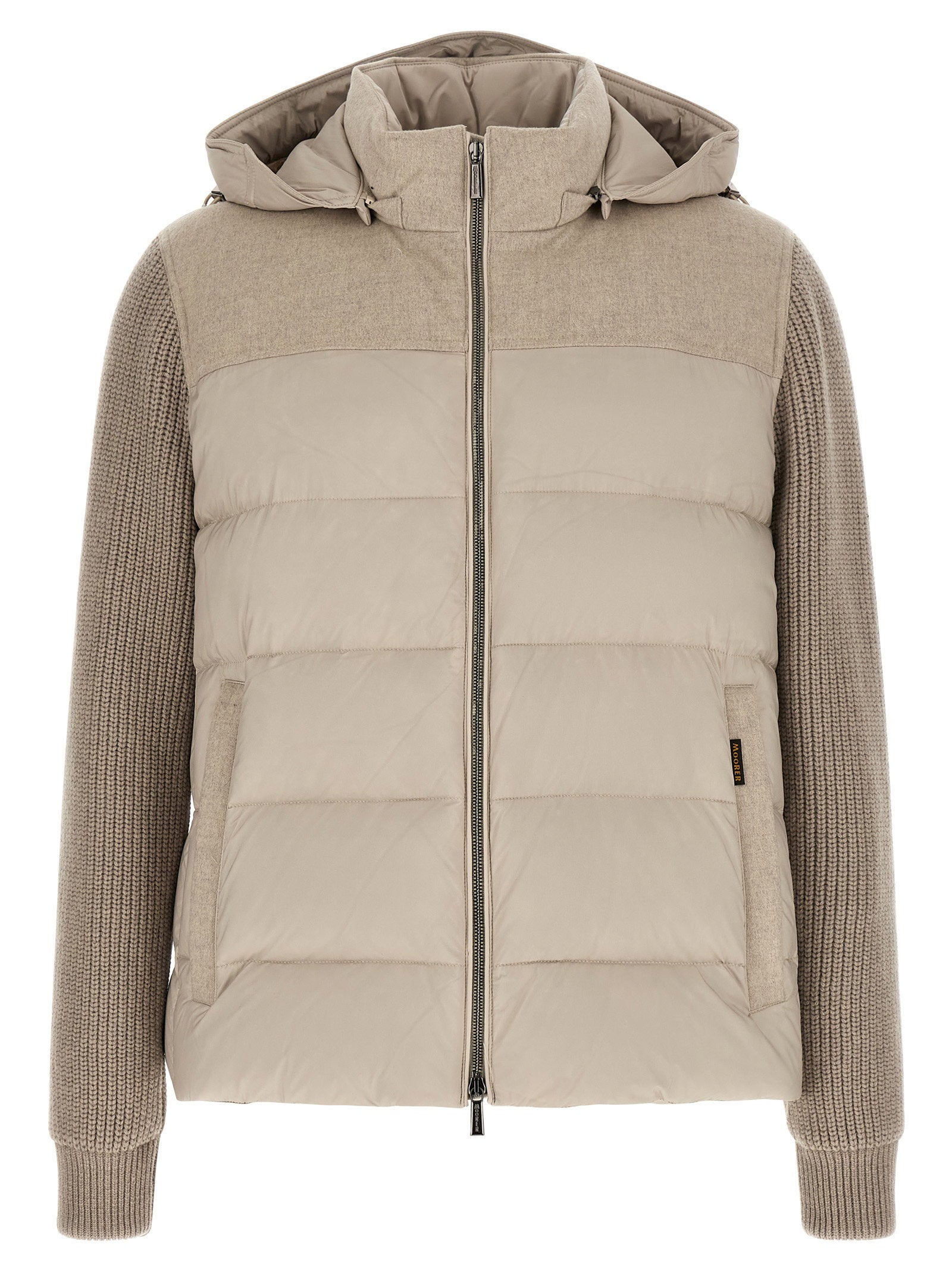 Moorer Allori Down Jacket — Beige
