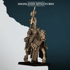 Aegean Elves Mounted Mage, Highlands Miniatures