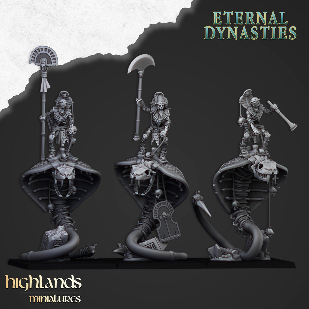 Mounted Ancient Guard, Highlands Miniatures