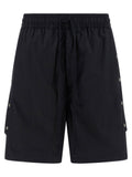 Thom Krom Low-Crotch Stretch Cotton Short Trousers — Black