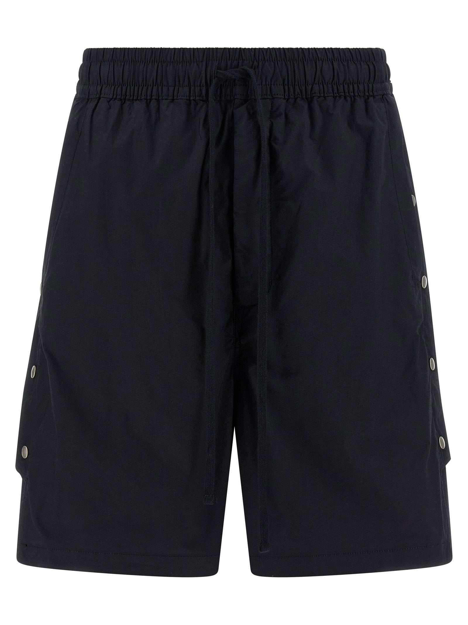 Thom Krom Low-Crotch Stretch Cotton Short Trousers — Black