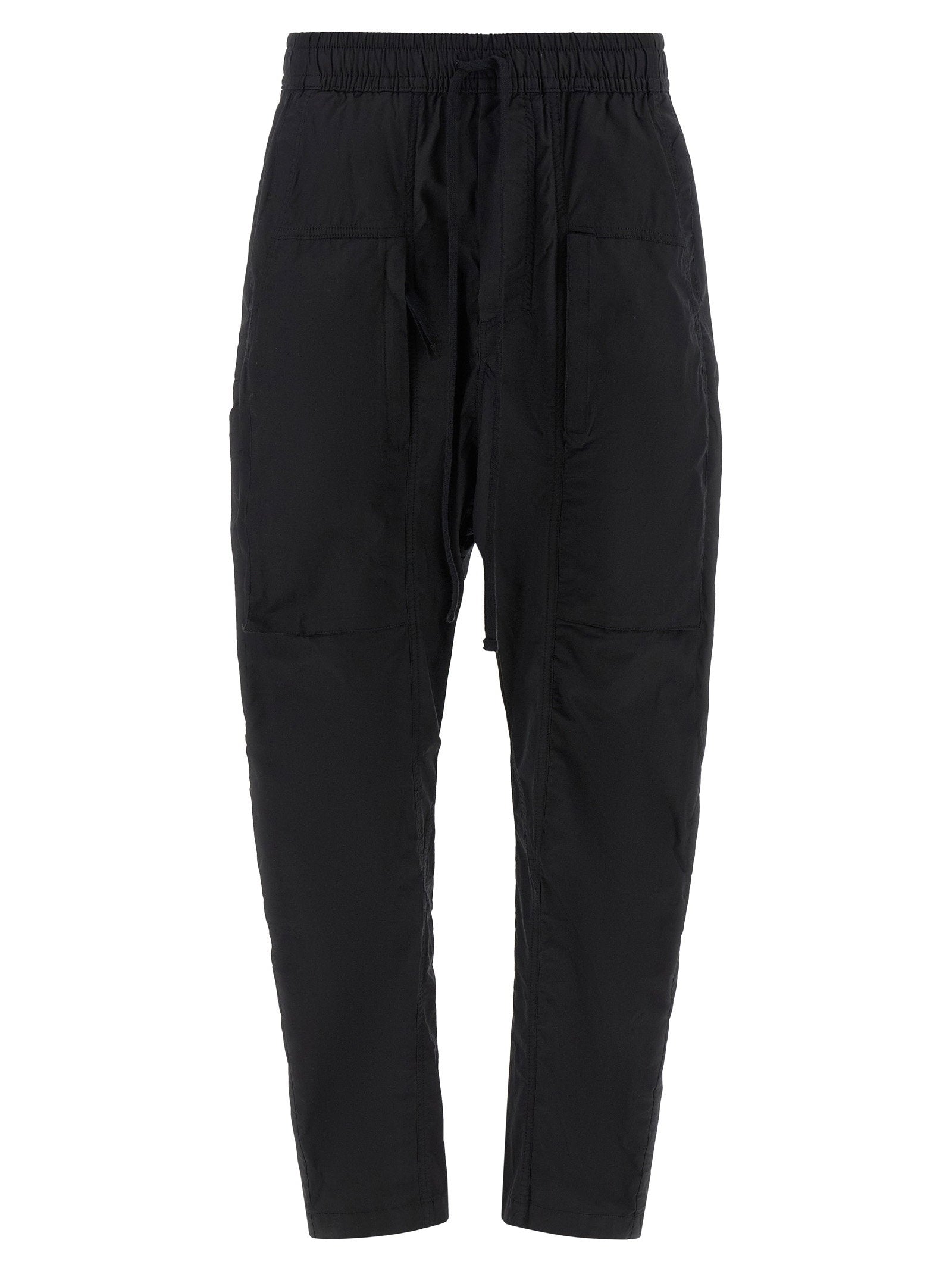Thom Krom Organic Cotton Joggers — Black