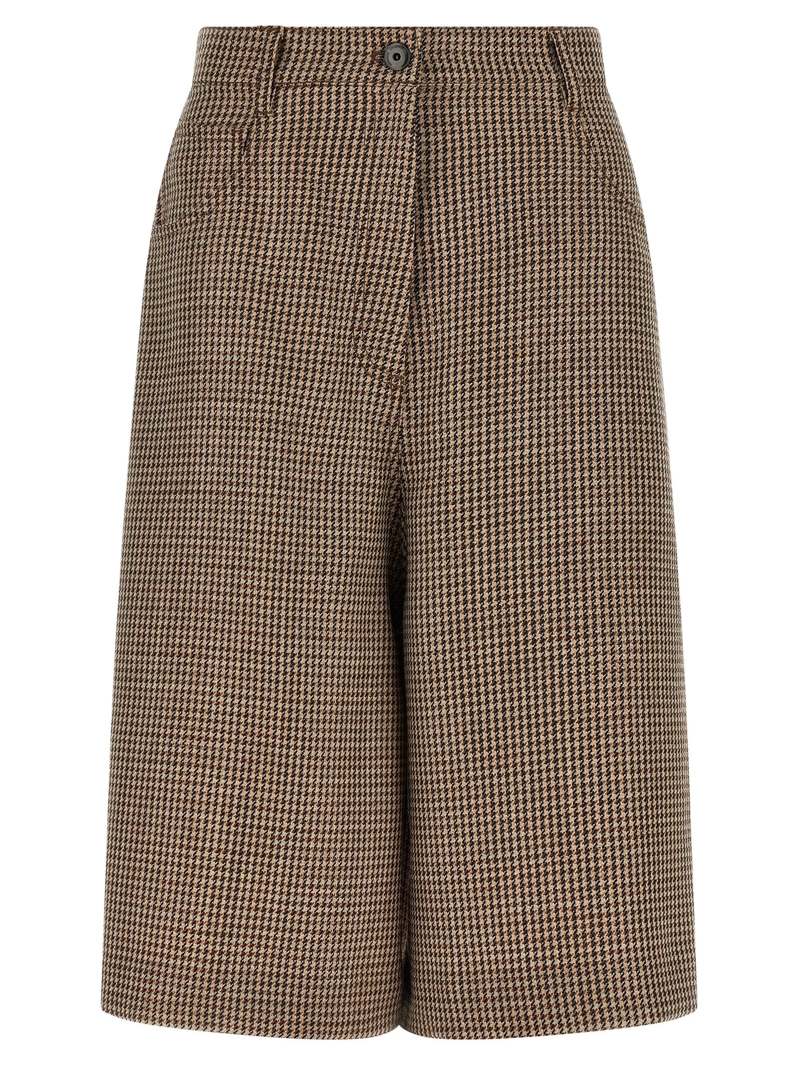 Brunello Cucinelli Prince Bermuda Short — Brown