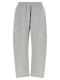 Brunello Cucinelli Cotton-Cashmere Joggers — Gray