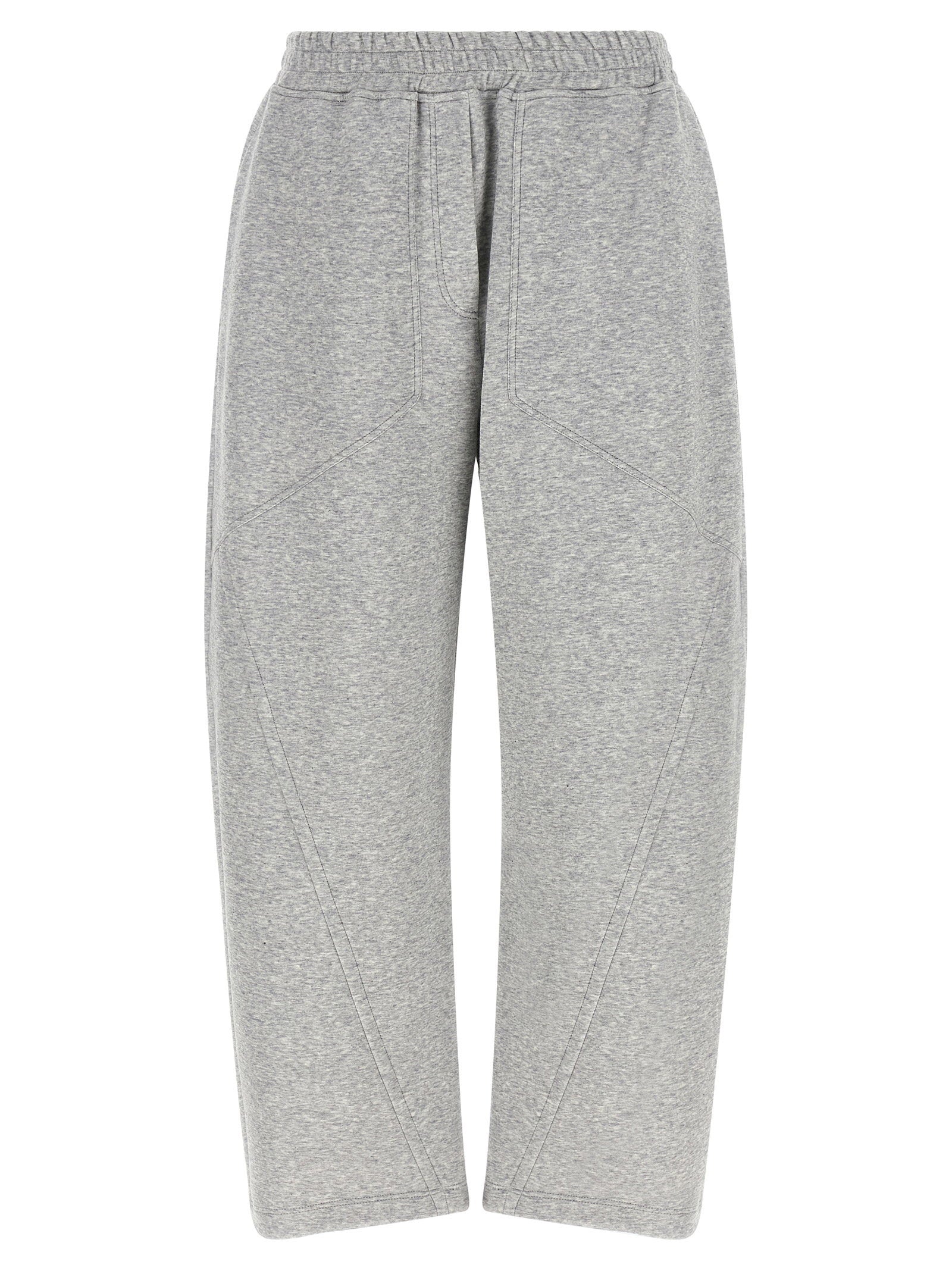 Brunello Cucinelli Cotton-Cashmere Joggers — Gray