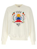 Casablanca Casa Way Sweatshirt — Cream