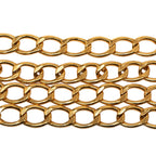 CC Gold  Plated Logo Chain Belt