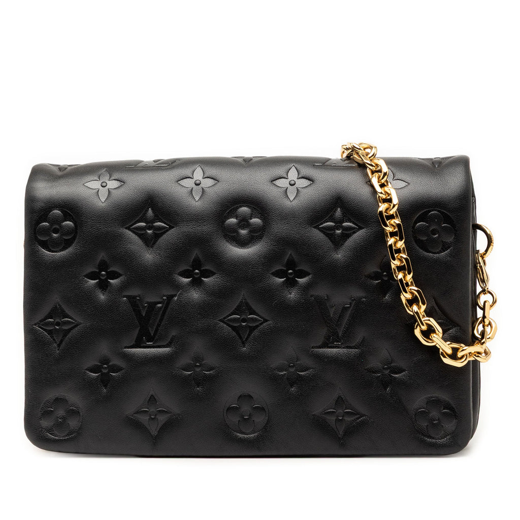 Monogram Embossed Pochette Coussin