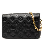 Monogram Embossed Pochette Coussin