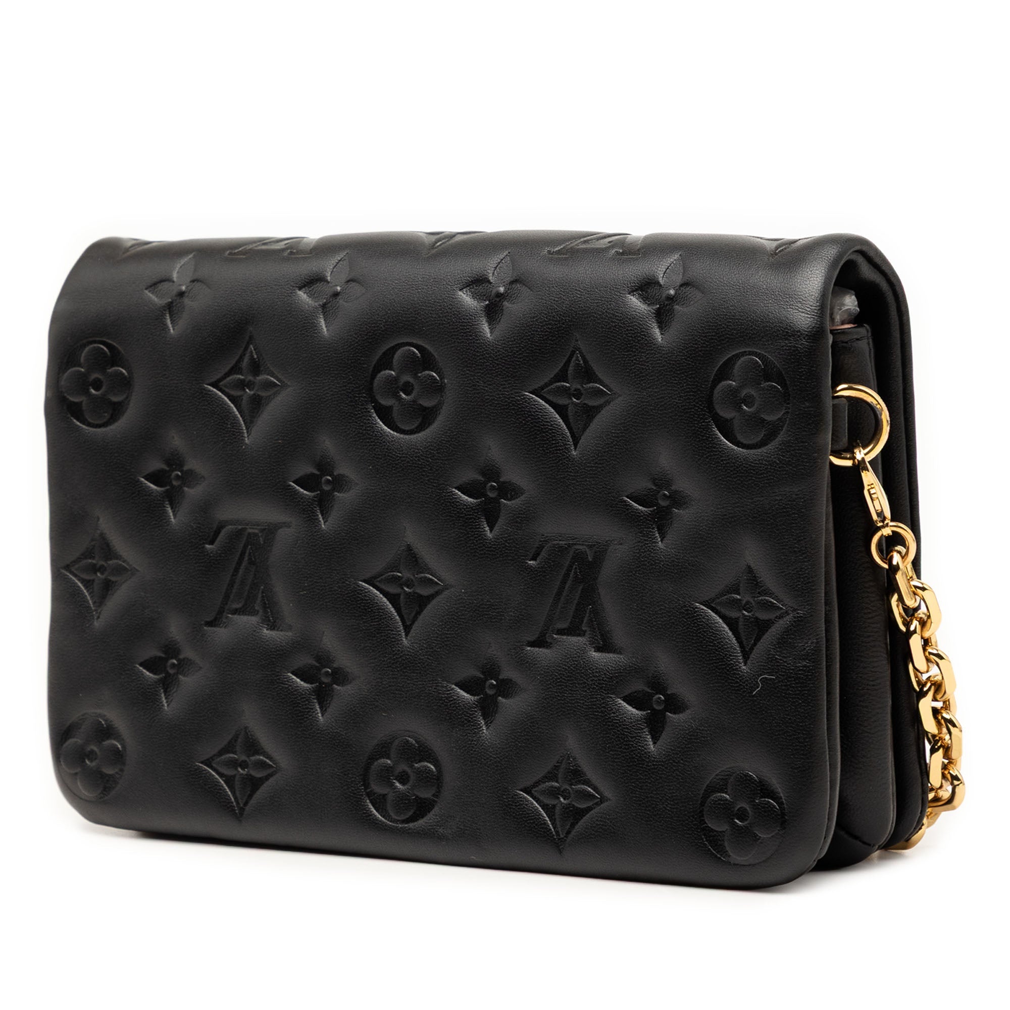 Monogram Embossed Pochette Coussin