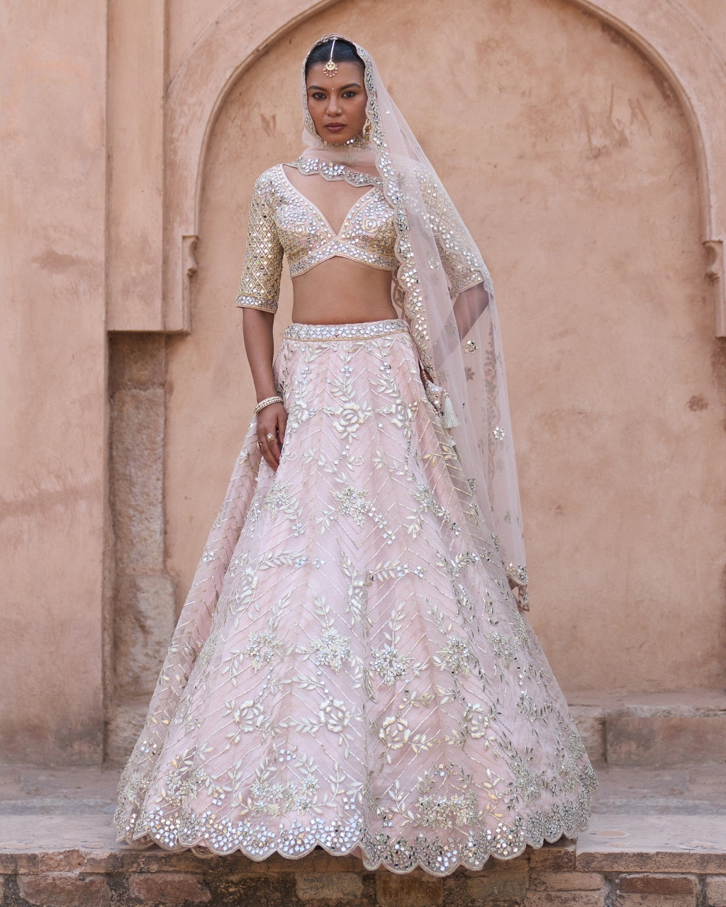 Naazneen Lehenga Set By KYNAH, Luxury Indian Fashion & Bridal Wear