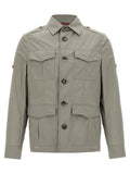 Chaqueta sahariana Brunello Cucinelli — Beige
