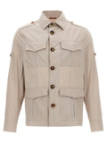 Brunello Cucinelli Saharan Jacket — Beige