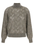 Brunello Cucinelli Sweater — Gray