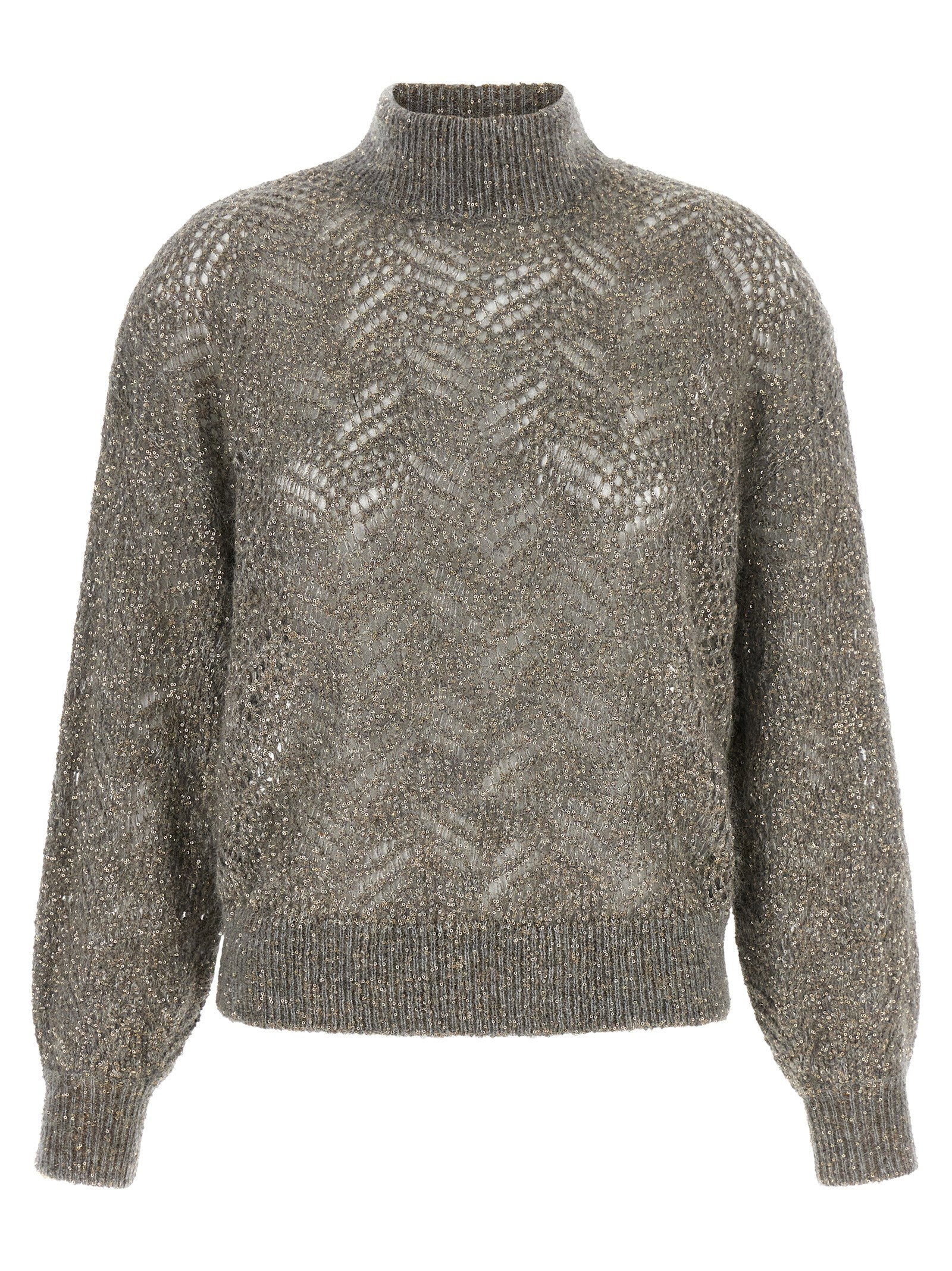 Brunello Cucinelli Sweater — Gray