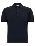 Etro Pegaso Polo Shirt — Navy