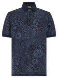 Etro Arnica Polo Shirt — Navy