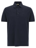 Polo Etro Pegaso — Azul marino