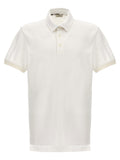 Etro Piqué Cotton Logo Polo Shirt — White