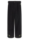 Bode Lucky Draw Trousers — Black