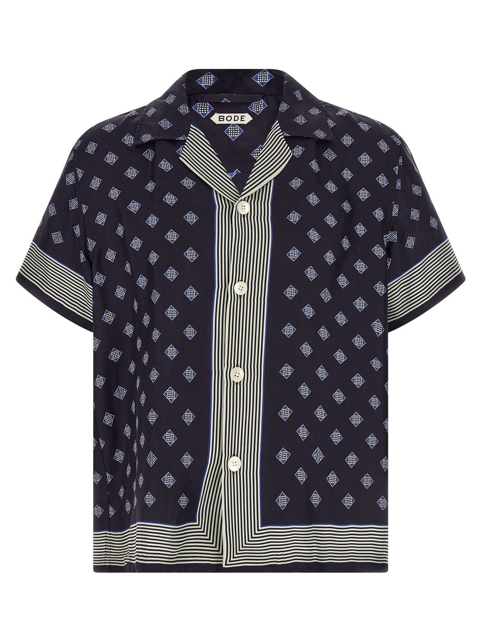 Bode Shirt — Navy