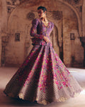 Hamsa Jacket with Lehenga Set By KYNAH, Luxury Indian Fashion & Bridal Wear