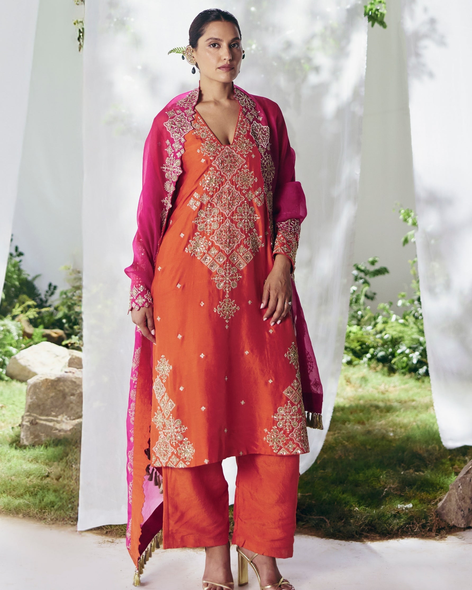 Vira Kurta Set By KYNAH, Luxury Indian Fashion & Bridal Wear