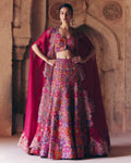 Valli Cape Set By KYNAH, Luxury Indian Fashion & Bridal Wear