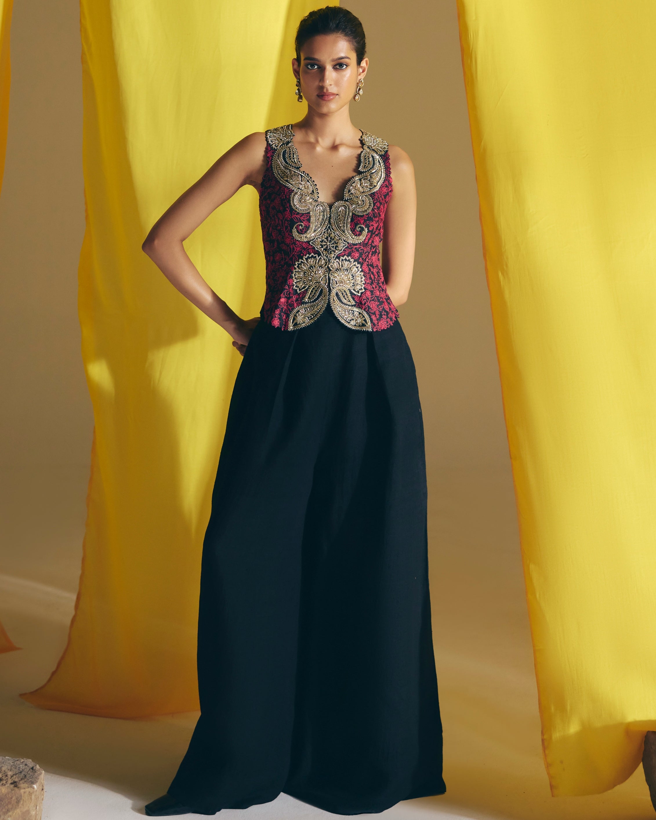Raha Jacket Set By KYNAH, Luxury Indian Fashion & Bridal Wear