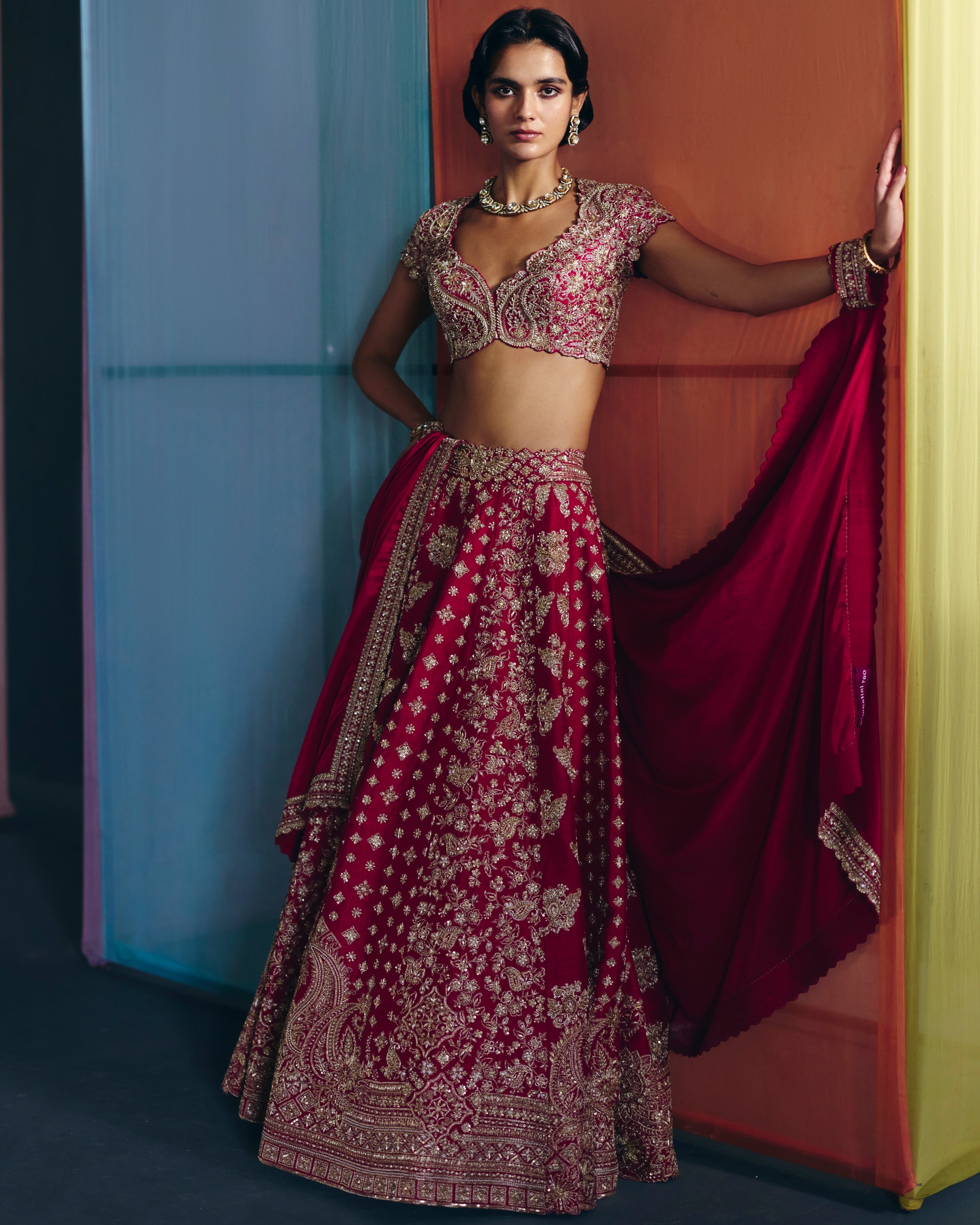 Taaran Lehenga Set By KYNAH, Luxury Indian Fashion & Bridal Wear