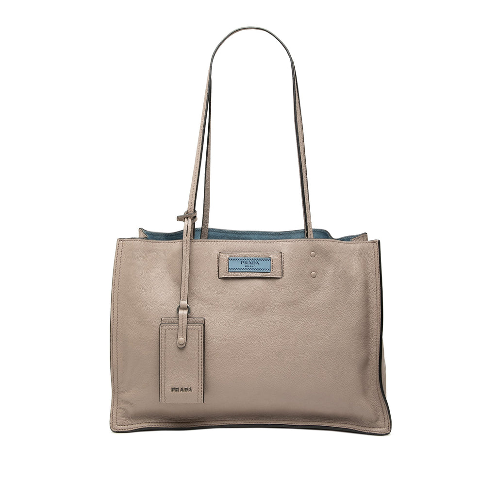 Glace Calf Etiquette Tote