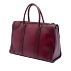 Microguccissima Trimmed Brogue Duilio Boston Bag
