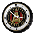 The Fan-Brand MLS Retro Lighted Wall Clock
