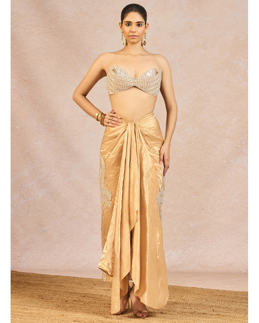 Chandni Fusion Set By KYNAH, Luxury Indian Fashion & Bridal Wear