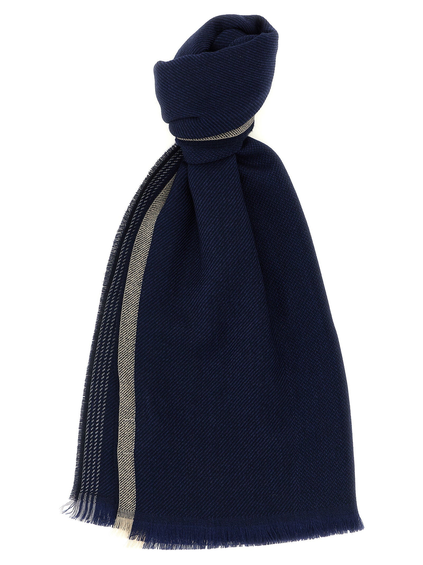 Brunello Cucinelli Scarf — Navy