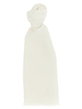Brunello Cucinelli Diamante Scarf — Cream