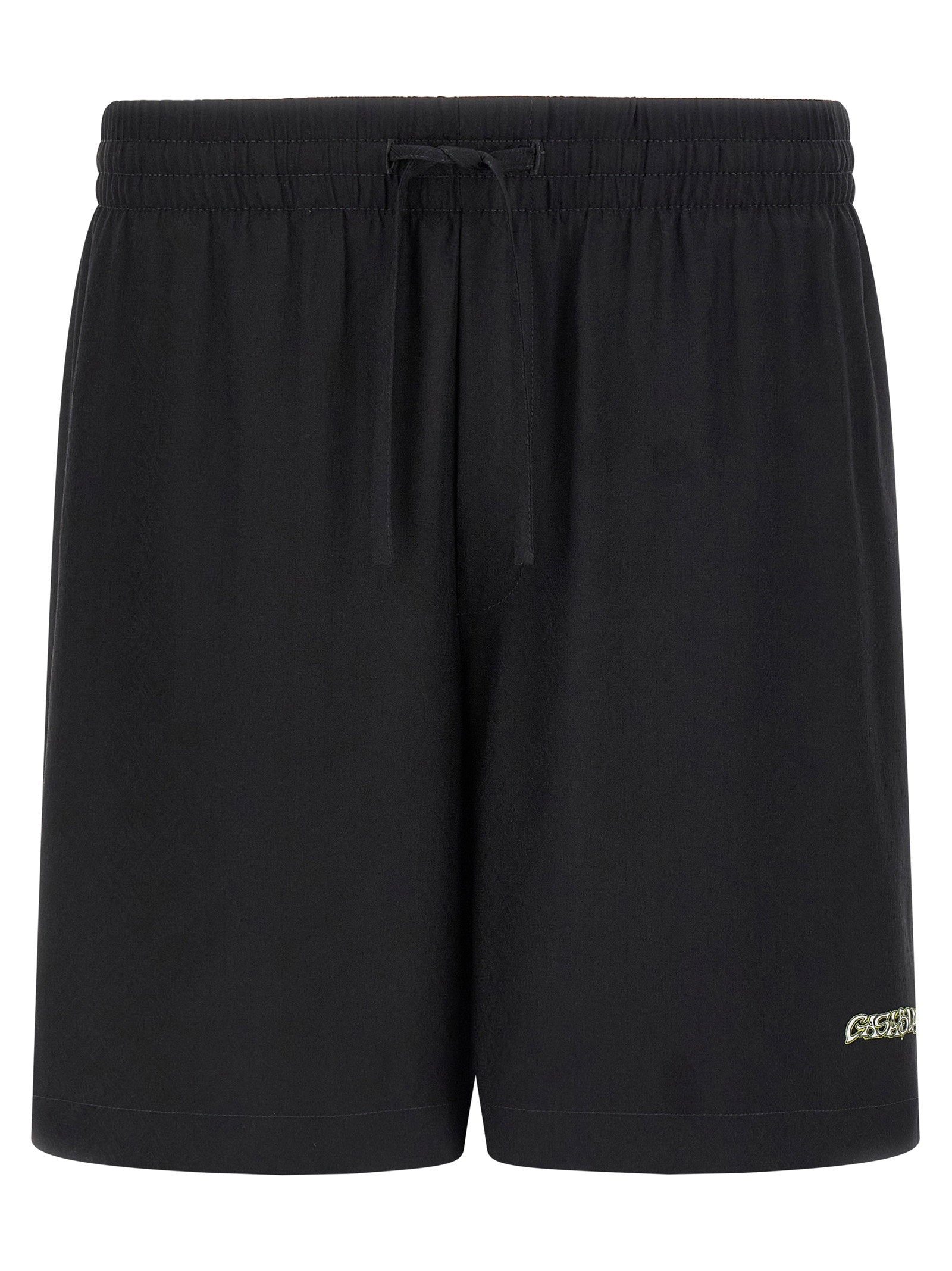 Casablanca Volcano Bermuda Shorts — Black