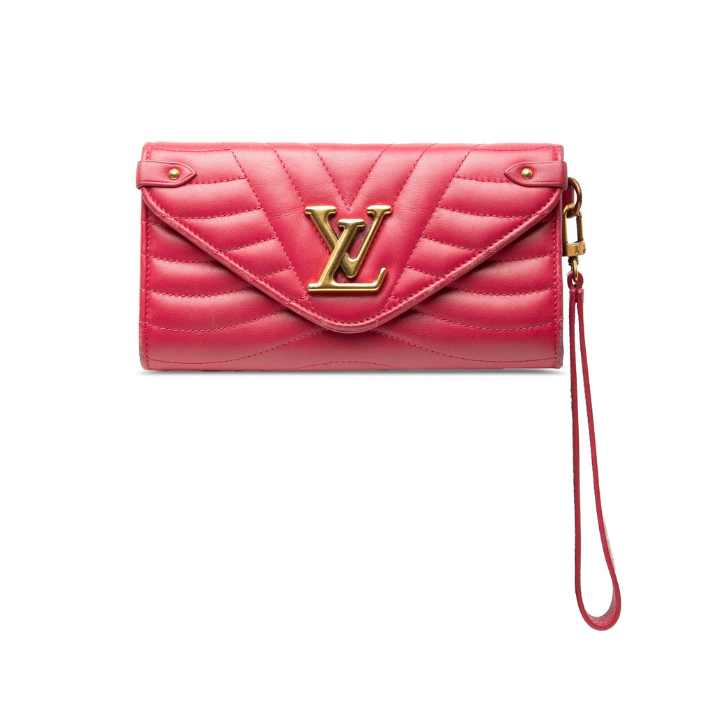 Calfskin New Wave Long Wallet