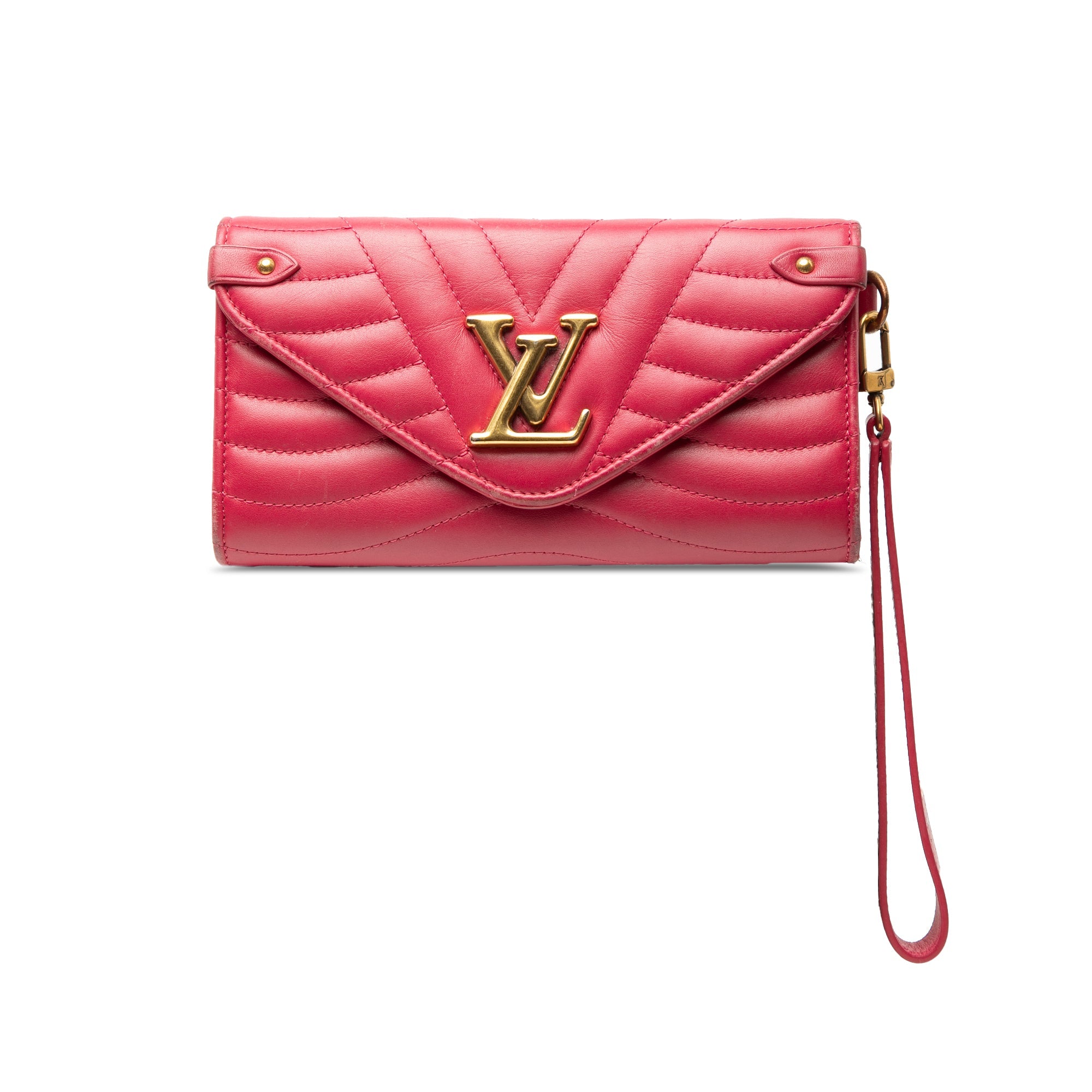 Calfskin New Wave Long Wallet