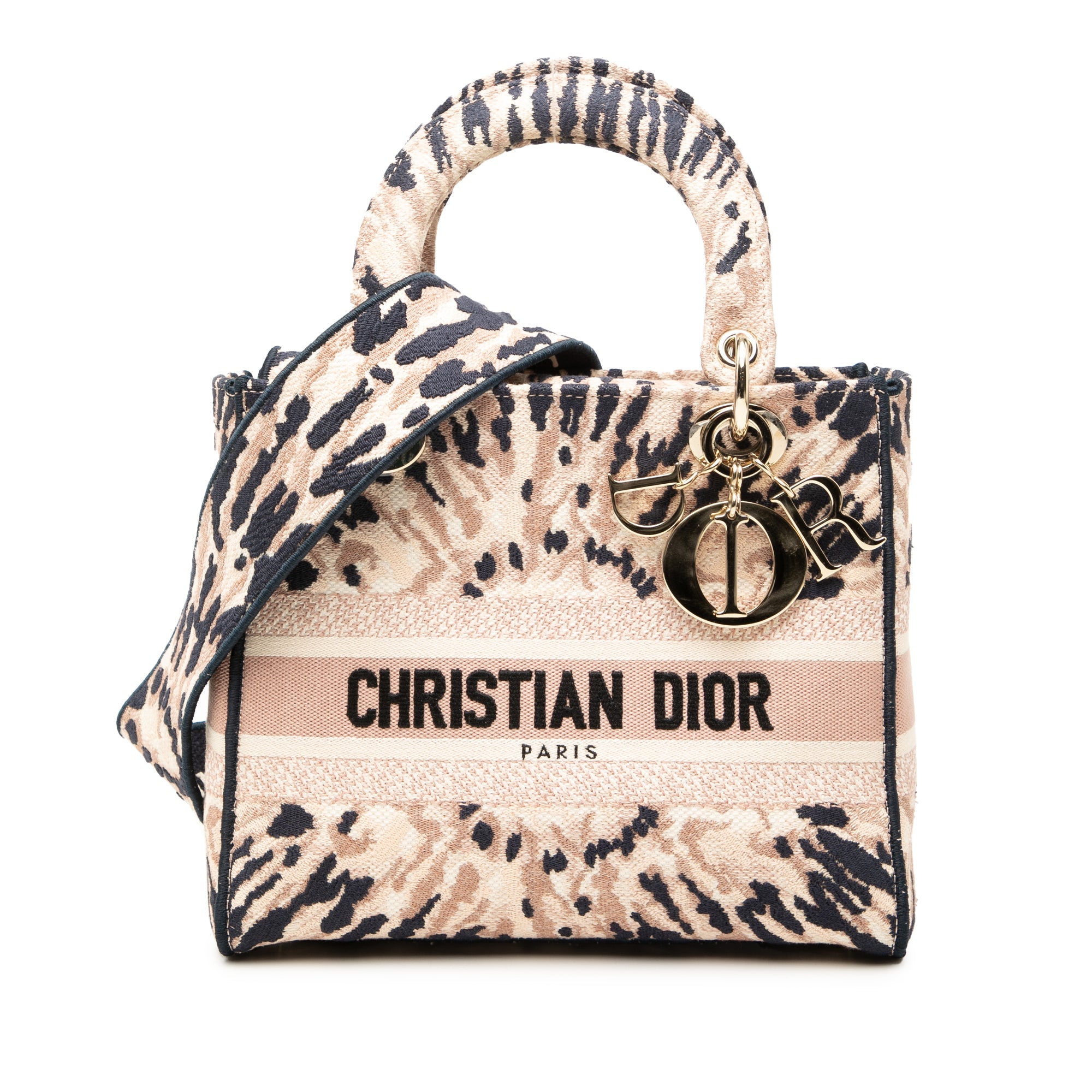 Medium Embroidered Canvas Tie Dye Lady D Lite