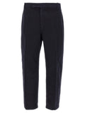 Thom Browne Utility Cotton Twill Trousers — Black