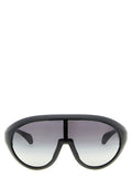 Rick Owens Bio Nylon Mask Style Sunglasses — Black