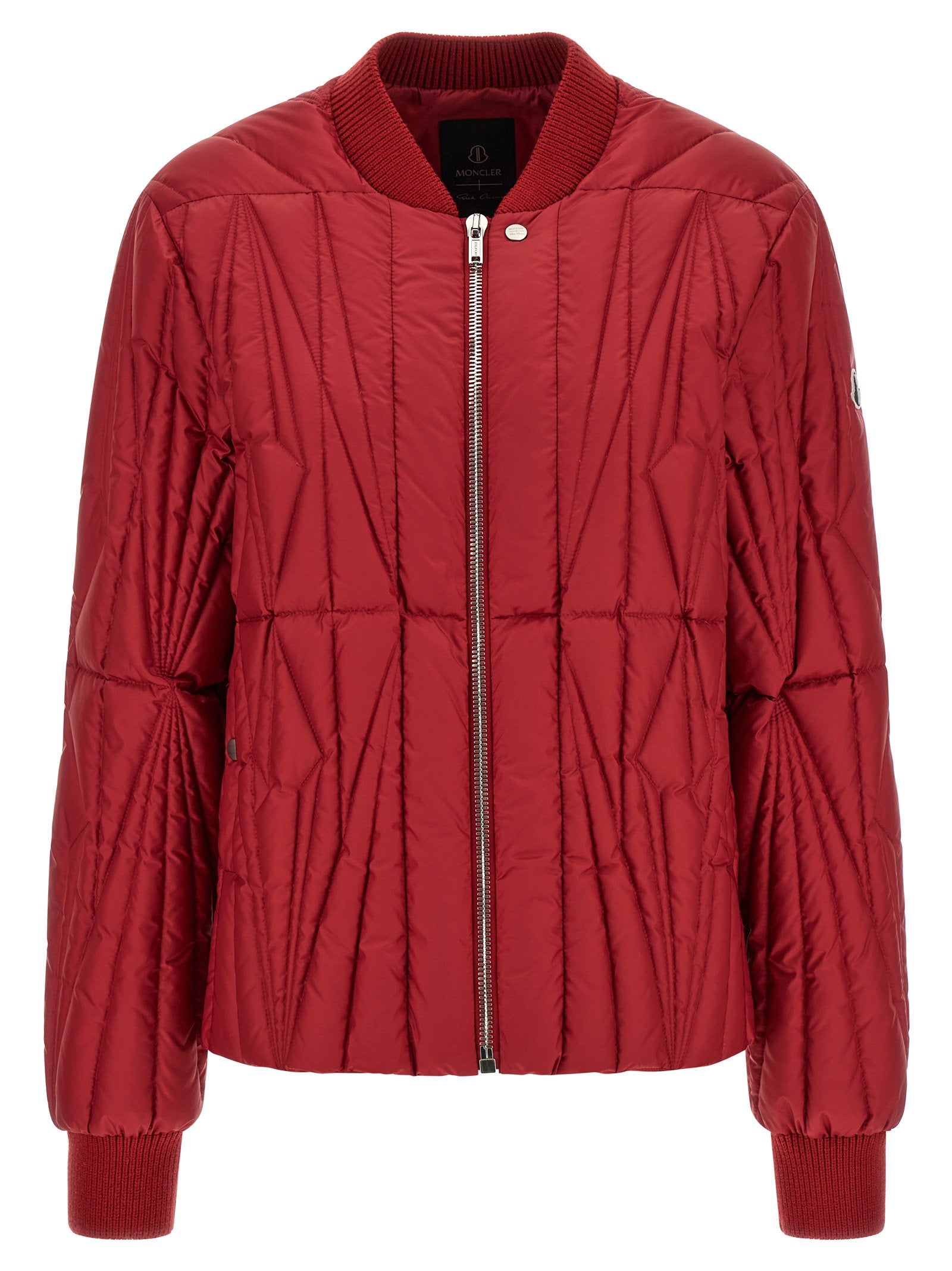 Rick Owens Down Jacket — Red