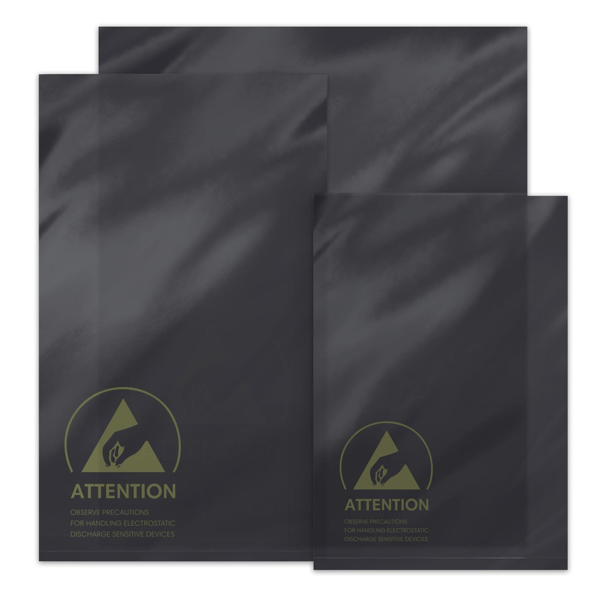 Black Anti-Static ESD Grip Seal Bags