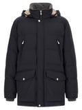 Brunello Cucinelli Goose Down Quilted Down Jacket — Black
