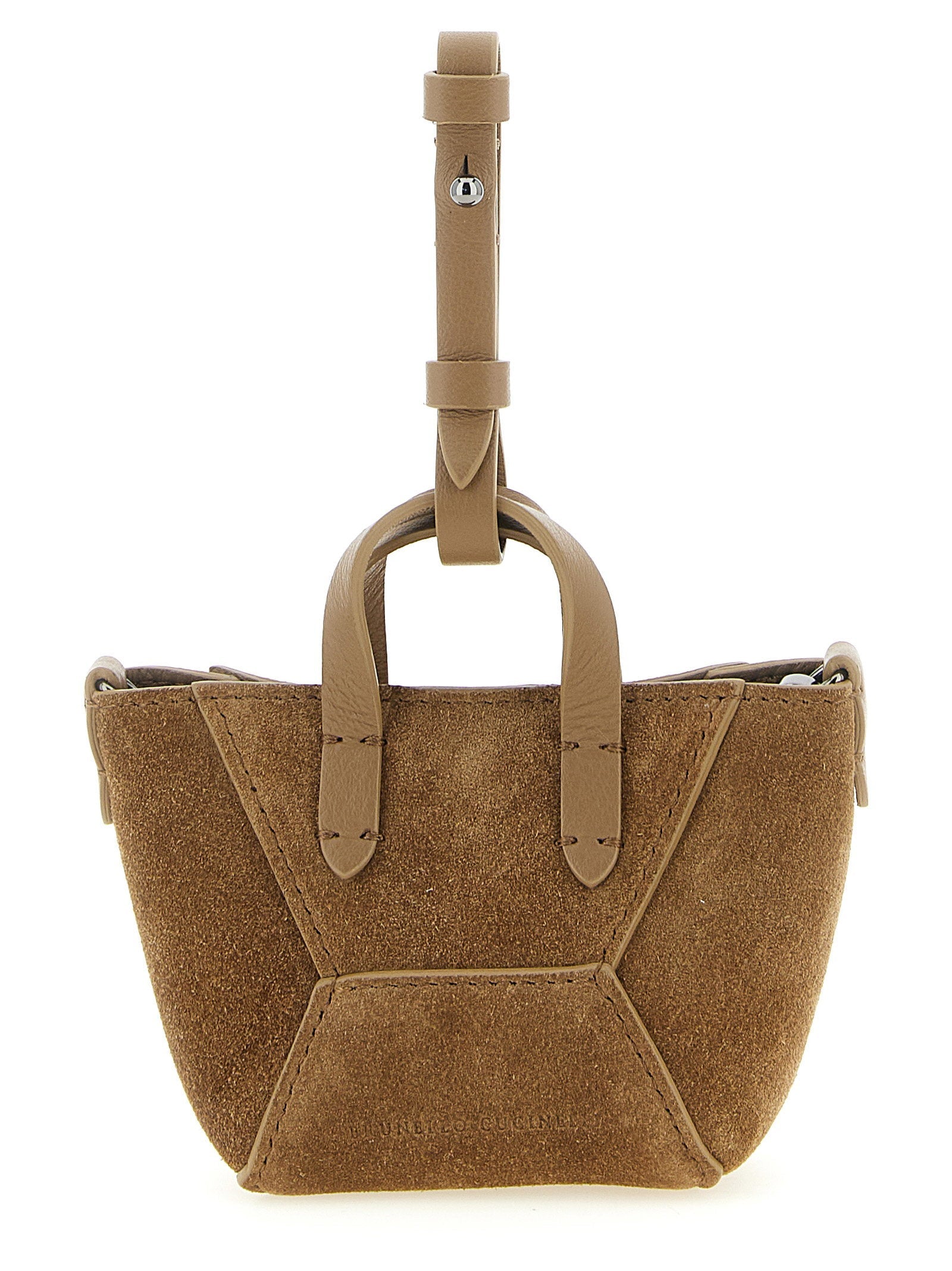 Brunello Cucinelli BC Duo Mini Bag — Camel