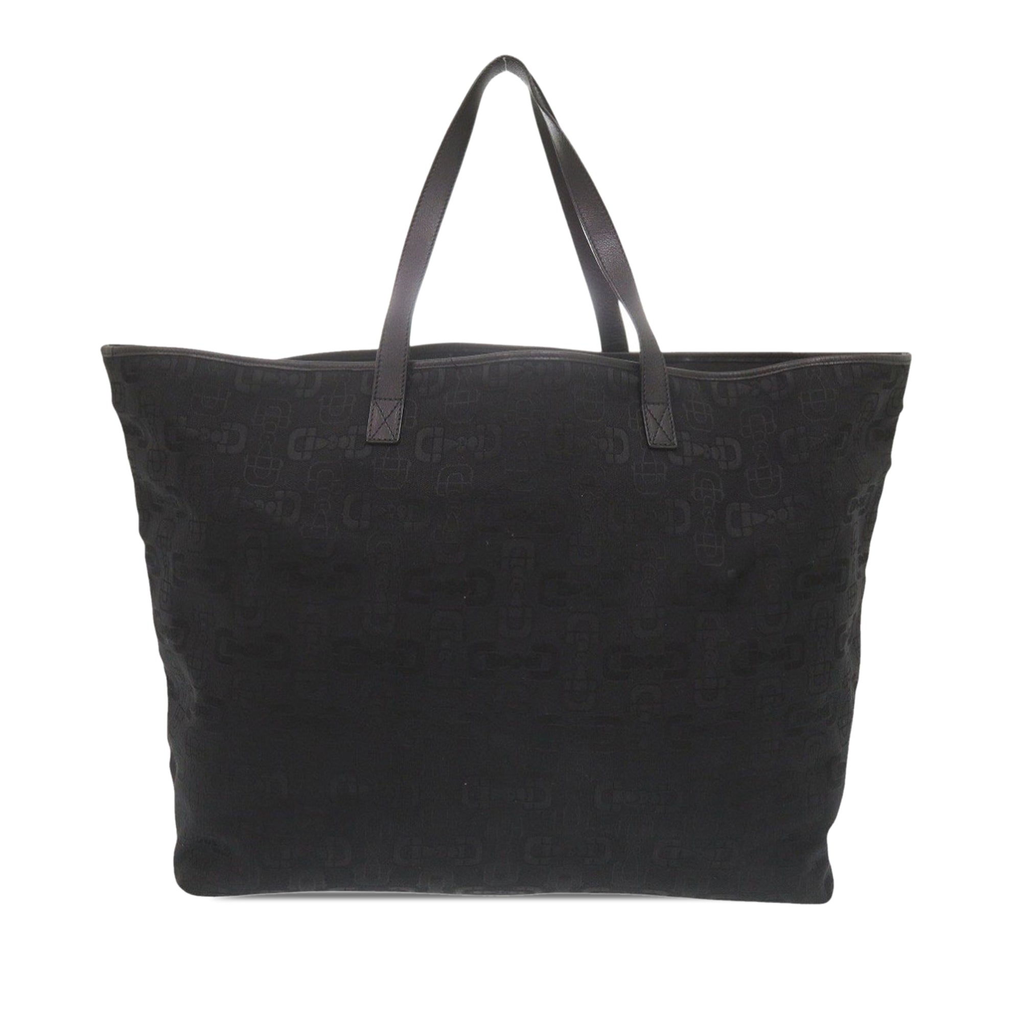 Large Horsebit Canvas Tote