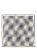 Brunello Cucinelli Silk Double-Face Scarf — Cream